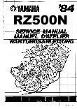 RZ500 52X Official Workshop Manual